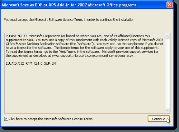 MicrosoftOfficeでPDFドキュメントを作成する方法 