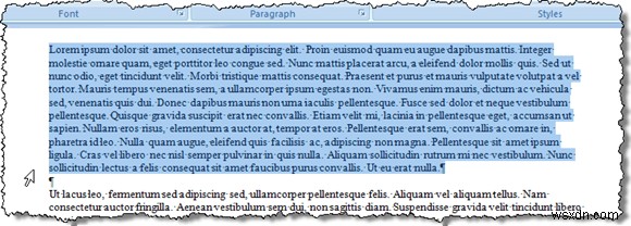 スパイクを使用して、Wordで複数のテキストアイテムをカットアンドペーストします 