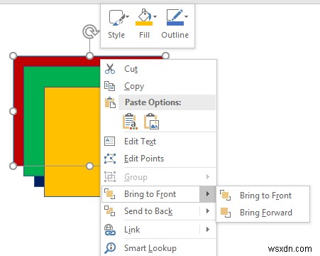 PowerPointプレゼンテーションでオブジェクトをレイヤー化する方法 