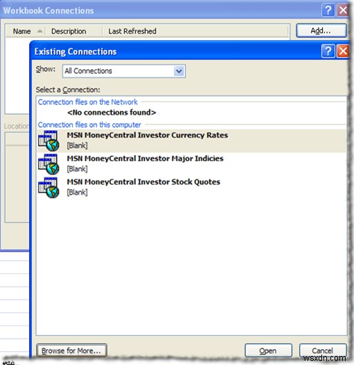 ExcelをMySQLに接続する 