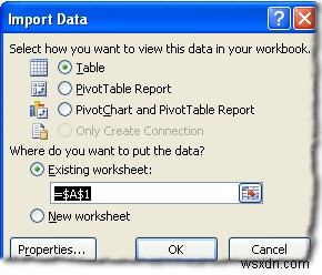 ExcelをMySQLに接続する 