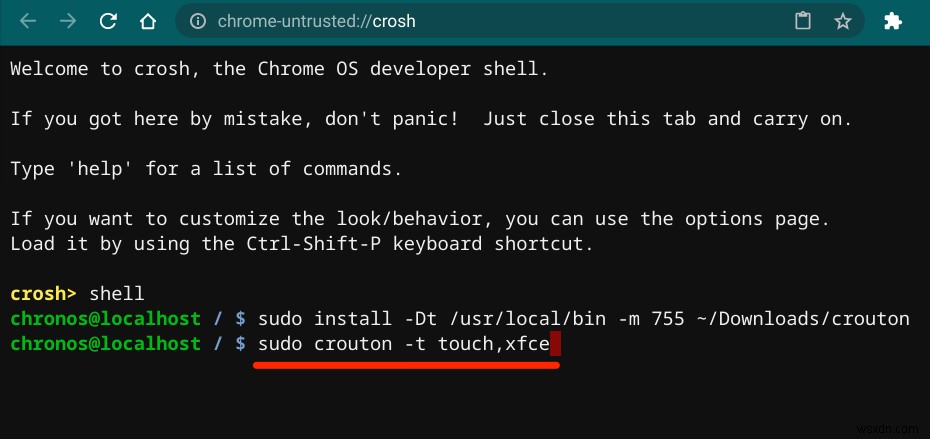 ChromebookにLinuxディストリビューションをインストールする方法 