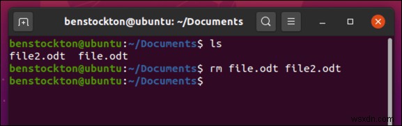 Linuxでファイルまたはディレクトリを削除する方法 