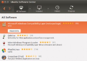 LinuxにWindowsアプリケーションをインストールする方法 