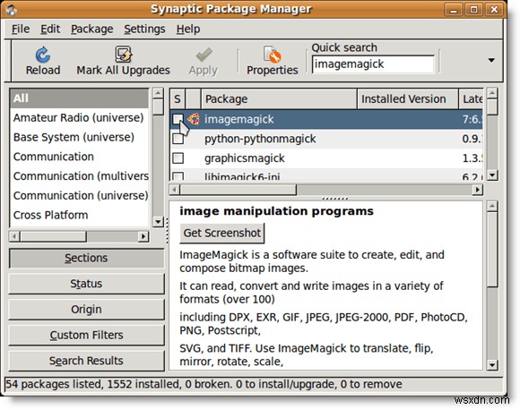 Ubuntuのコマンドラインを介してフォーマット間で画像を変換する 