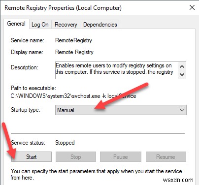 Windows7および10でリモートレジストリに接続する方法 