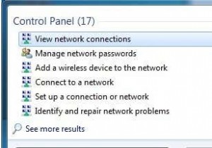 Windows7にワイヤレス経由の有線接続を使用させる 