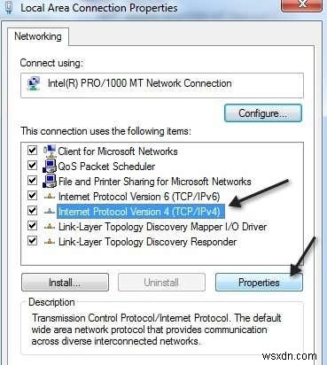 Windows7にワイヤレス経由の有線接続を使用させる 