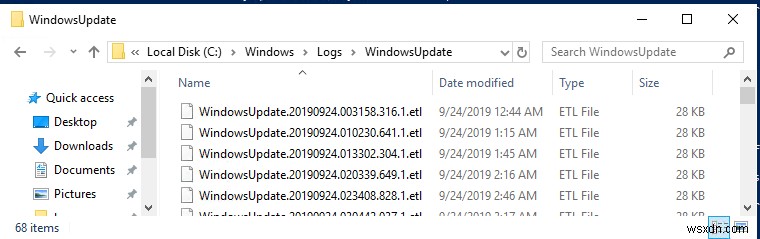 Windows 10 / Windows Server 2016でWindowsUpdate.logを表示および解析する方法は？ 