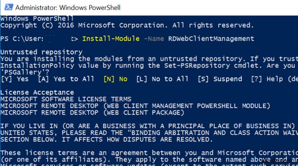 Windows Server2016RDS上のリモートデスクトップHTML5Webクライアント 