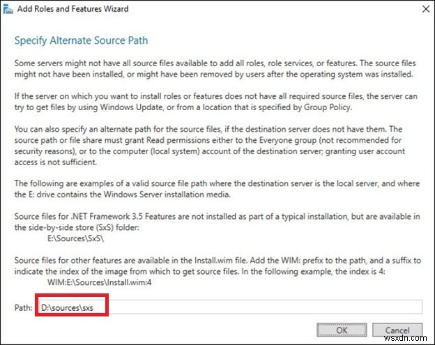 WindowsServerおよびWindows10に.NETFramework3.5をインストールするにはどうすればよいですか？ 