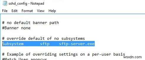 OpenSSHを使用したWindowsへのSFTP（SSH FTP）サーバーのインストール 