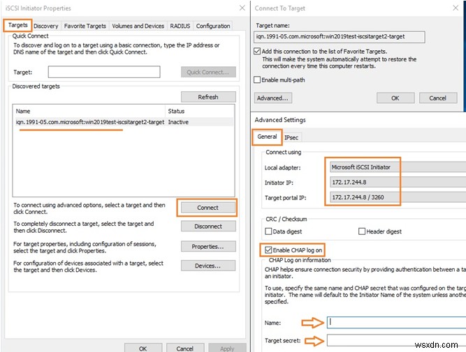 Windows ServerでiSCSIディスクを構成して接続する方法は？ 