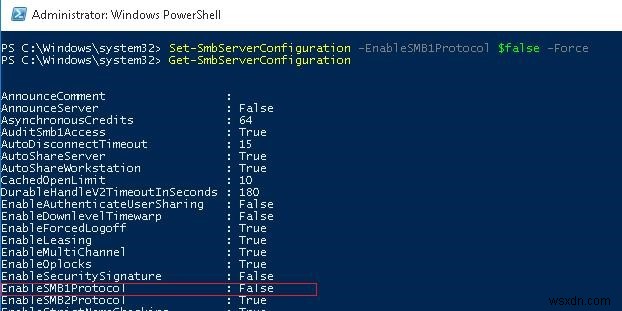 Windows 10 /Server2016でSMBv1.0を無効/有効にする方法は？ 