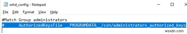 Windows 10 /Server2019でのSSHキーベースの認証の構成 