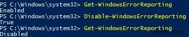 Windowsエラー報告を無効にしてWindowsのWER\ReportQueueフォルダをクリアする方法は？ 