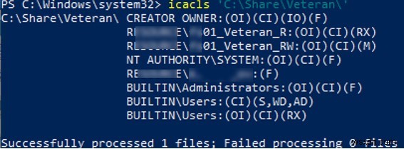 iCACLSを使用してNTFSアクセス許可を設定、コピー、エクスポート、または復元する方法は？ 