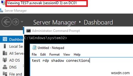 RDS Windows Server 2016/2019でユーザーのRDPセッションをシャドウ（リモートコントロール）する方法は？ 