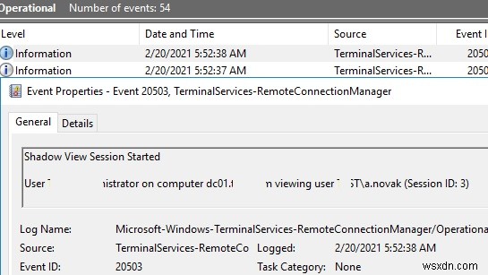 RDS Windows Server 2016/2019でユーザーのRDPセッションをシャドウ（リモートコントロール）する方法は？ 