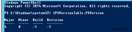 WindowsでのPowerShellバージョンの更新 