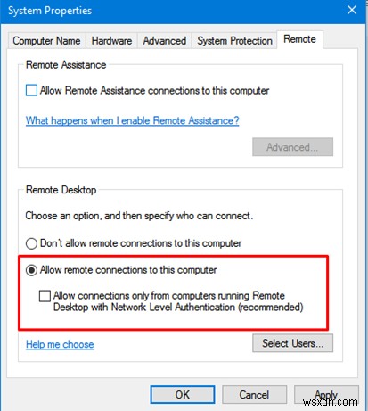 WindowsのRDPセッションでユーザーパスワードを変更する 