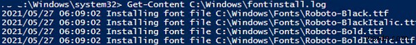 GPOとPowerShellを使用したWindowsへのフォントのインストール 