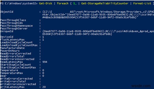 Windowsでのハードドライブの状態（SMART）の確認 