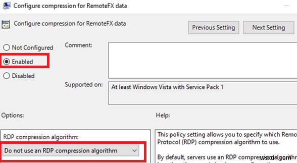 Windowsリモートデスクトップ（RDP）接続の使用中に黒い画面が表示される 