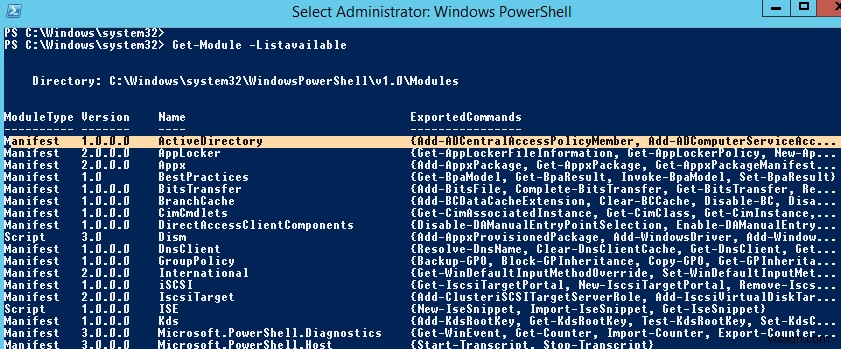 PowerShellを使用したActiveDirectoryグループの管理 