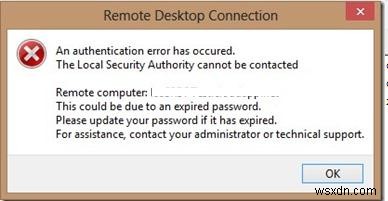 Windows ServerでリモートデスクトップWebアクセスを介して期限切れのパスワードを変更するにはどうすればよいですか？ 