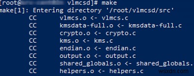 LinuxへのオープンソースKMSサーバー（Vlmcsd）のインストール 