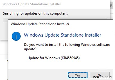 Windows Updateを手動でダウンロードしてインストールする方法は？ 