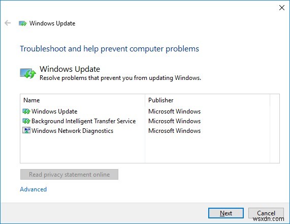 更新エラーを修正するためにWindowsUpdateコンポーネントをリセットする方法は？ 