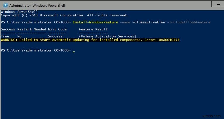 KMSServerを使用したWindowsServer2016のアクティブ化 