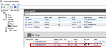 WindowsServer2016のストレージスペースで障害が発生した物理ディスクを直接交換する 