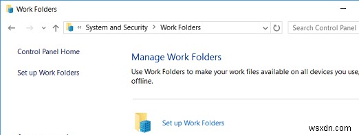 WindowsServer2016でのWorkFoldersの構成 