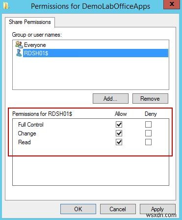 Windows Server 2012 R2 /2016RDSのユーザープロファイルディスク 