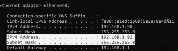 単一のNICに複数のIPアドレス（エイリアス）を割り当てる 