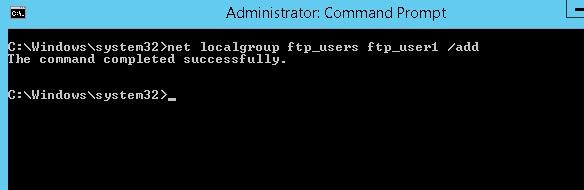 Windows Server2016/2012R2でユーザーを分離してFTPサーバーを構成する 