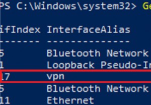 VPNを介したDNS解決がWindows10で機能しない 