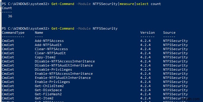 PowerShellを使用してNTFSアクセス許可を管理する方法は？ 