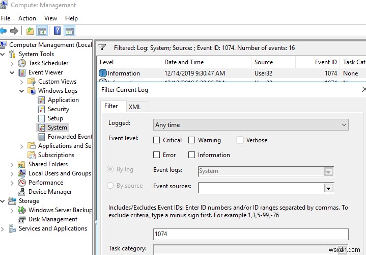 管理者以外のユーザーによるWindowsの再起動/シャットダウンを許可または禁止する 