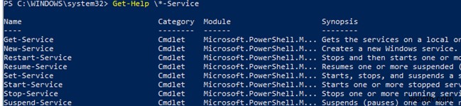 PowerShellを使用してWindowsサービスを管理する方法は？ 
