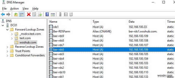 PowerShellを使用してDNSゾーンとレコードを作成および管理する 