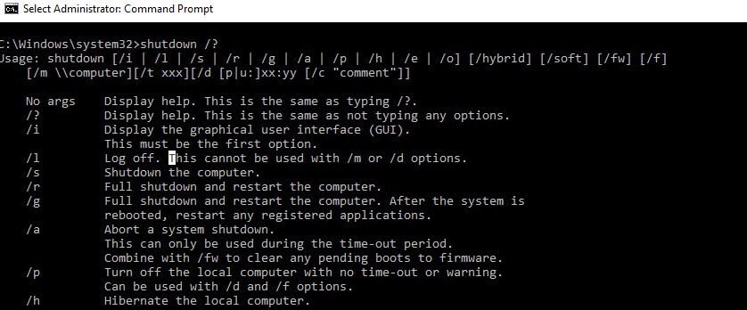 コマンドプロンプト（CMD）を使用してWindowsをシャットダウン/再起動します 