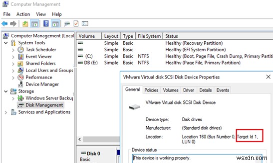 WindowsディスクをVMWareVMDKファイルに一致させる 