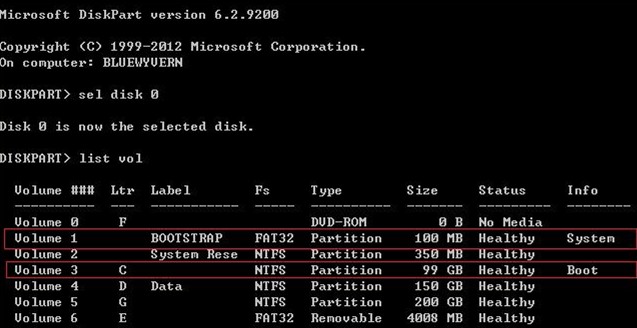 Windowsブートエラー：オペレーティングシステムが見つかりませんでした 