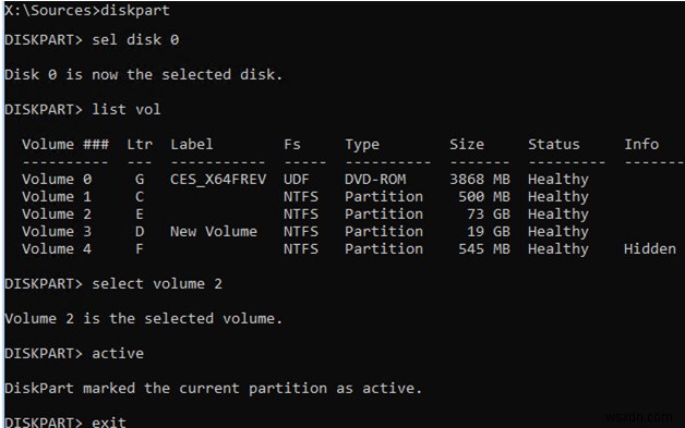 Windowsブートエラー：オペレーティングシステムが見つかりませんでした 