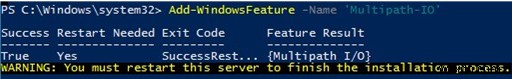 Windows Server 2016 / 2012R2でMPIOを有効にして構成する方法は？ 