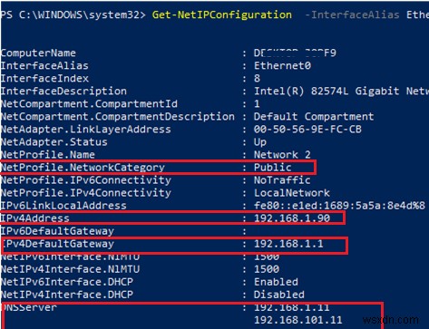 PowerShellを使用したネットワークアダプター設定の構成：IPアドレス、DNS、デフォルトゲートウェイ、静的ルート 